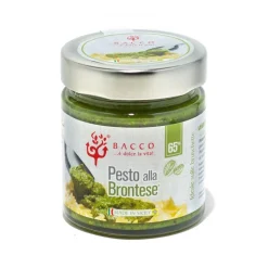 Bacco - Tipicità al Pistacchio - Pesto alla Brontese 65 % - Pistachio from Bronte - 190 g - Avvenice