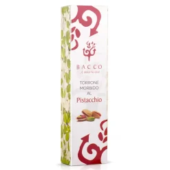 Bacco - Tipicità al Pistacchio - Pistachio Sicilian Hard Nougat - Artisan Nougat - 150 g - Avvenice
