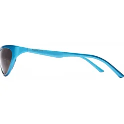 Balenciaga - Aluminum Cat Sunglasses - Turquoise - Sunglasses - Balenciaga Eyewear - Avvenice