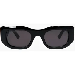 Balenciaga - Blow Rectangle Sunglasses - Black - Sunglasses - Balenciaga Eyewear - Avvenice
