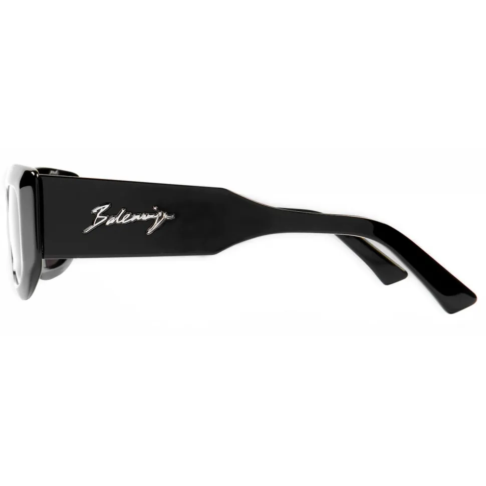 Balenciaga - Blow Rectangle Sunglasses - Black - Sunglasses - Balenciaga Eyewear - Avvenice