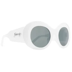 Balenciaga - Blow Round Sunglasses - White - Sunglasses - Balenciaga Eyewear - Avvenice