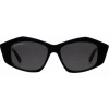 Balenciaga - Cut Square Sunglasses - Black - Sunglasses - Balenciaga Eyewear - Avvenice