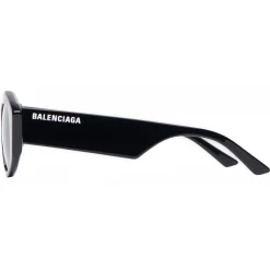 Balenciaga - Cut Square Sunglasses - Black - Sunglasses - Balenciaga Eyewear - Avvenice