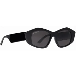 Balenciaga - Cut Square Sunglasses - Black - Sunglasses - Balenciaga Eyewear - Avvenice