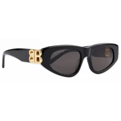 Balenciaga - Dinasty D-Frame Sunglasses - Black - Sunglasses - Balenciaga Eyewear - Avvenice