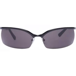 Balenciaga - Fire Rectangle Sunglasses - Black - Sunglasses - Balenciaga Eyewear - Avvenice