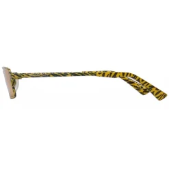 Balenciaga - Graphic Rectangle Sunglasses - Yellow Zebra - Sunglasses - Balenciaga Eyewear - Avvenice