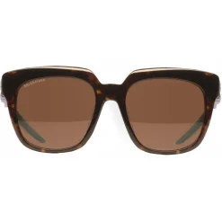 Balenciaga - Hybrid D-Frame Sunglasses - Brown - Sunglasses - Balenciaga Eyewear - Avvenice