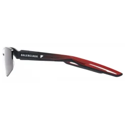 Balenciaga - Hybrid Rectangle Sunglasses - Black Red - Sunglasses - Balenciaga Eyewear - Avvenice