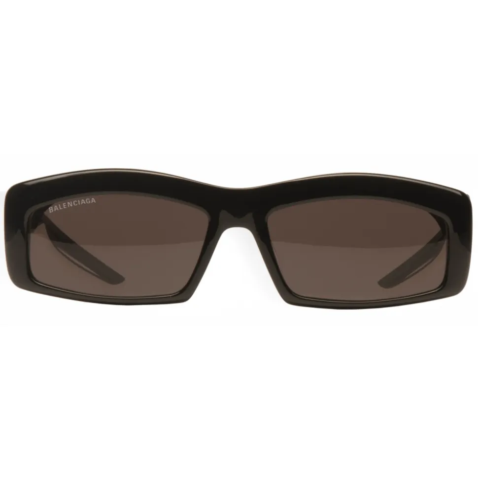 Balenciaga - Hybrid Rectangle Sunglasses - Black White - Sunglasses - Balenciaga Eyewear - Avvenice
