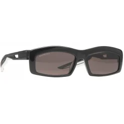 Balenciaga - Hybrid Rectangle Sunglasses - Black White - Sunglasses - Balenciaga Eyewear - Avvenice