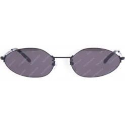 Balenciaga - Invisible Oval Sunglasses - Light Grey - Sunglasses - Balenciaga Eyewear - Avvenice