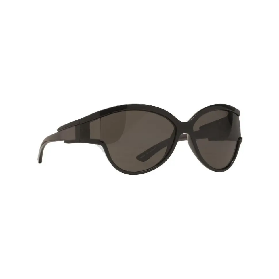 Balenciaga - Limited Round Sunglasses in Black Acetate with Black Lenses - Sunglasses - Balenciaga Eyewear - Avvenice