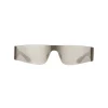 Balenciaga - Mono Rectangle Sunglasses - Silver - Sunglasses - Balenciaga Eyewear - Avvenice