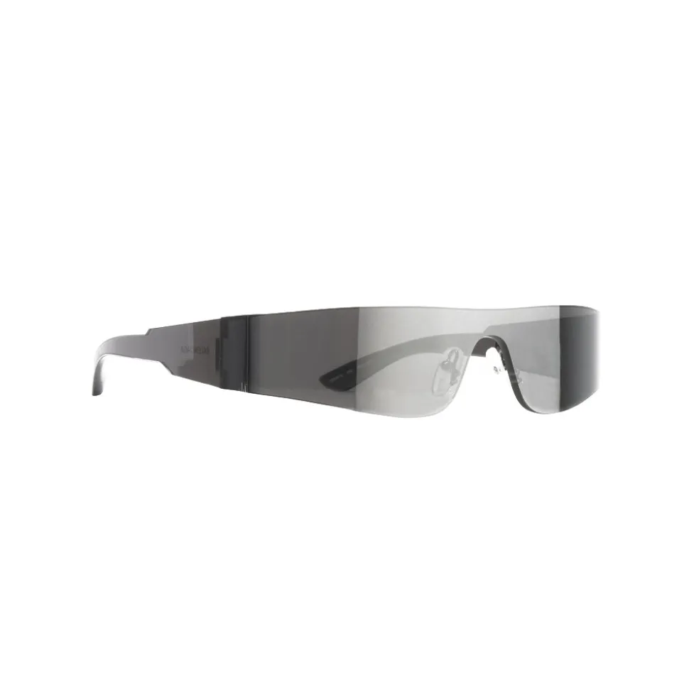Balenciaga - Mono Rectangle Sunglasses - Silver - Sunglasses - Balenciaga Eyewear - Avvenice