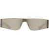 Balenciaga - Mono Rectangle Sunglasses - Silver - Sunglasses - Balenciaga Eyewear - Avvenice
