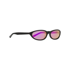 Balenciaga - Neo Round Sunglasses in Black Acetate with Purple Lenses - Sunglasses - Balenciaga Eyewear - Avvenice