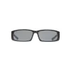 Balenciaga - Neo Square Sunglasses in Black Acetate with Black Lenses - Sunglasses - Balenciaga Eyewear - Avvenice