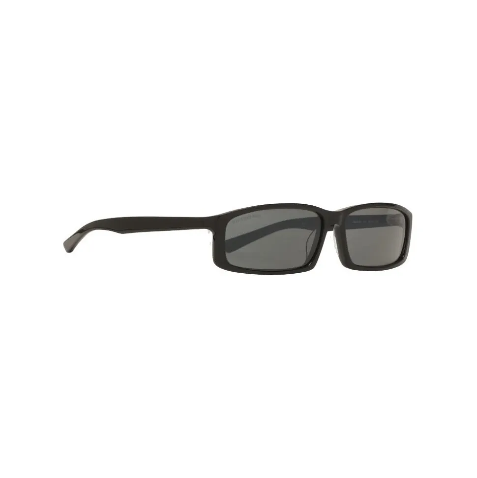 Balenciaga - Neo Square Sunglasses in Black Acetate with Black Lenses - Sunglasses - Balenciaga Eyewear - Avvenice