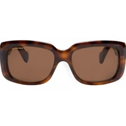 Balenciaga - Paris Square Sunglasses - Havana - Sunglasses - Balenciaga Eyewear - Avvenice