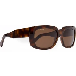 Balenciaga - Paris Square Sunglasses - Havana - Sunglasses - Balenciaga Eyewear - Avvenice