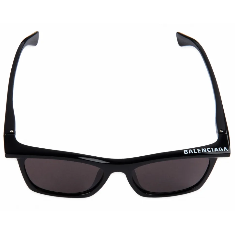 Balenciaga - Rim Rectangle Linea Aderente Sunglasses - Black - Sunglasses - Balenciaga Eyewear - Avvenice
