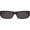 Balenciaga - Shield Rectangle Sunglasses - Black - Sunglasses - Balenciaga Eyewear - Avvenice