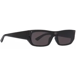 Balenciaga - Shield Rectangle Sunglasses - Black - Sunglasses - Balenciaga Eyewear - Avvenice