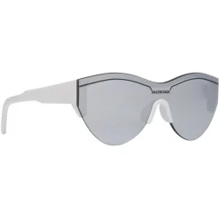 Balenciaga - Ski Cat Sunglasses - White Silver - Sunglasses - Balenciaga Eyewear - Avvenice