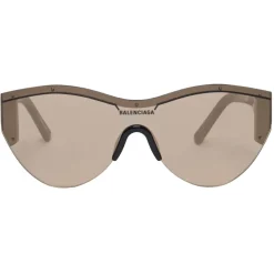 Balenciaga - Ski Cat Sunglasses - Black Gold - Sunglasses - Balenciaga Eyewear - Avvenice