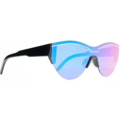 Balenciaga - Ski Cat Sunglasses - Adjusted Fit - Black Blue - Sunglasses - Balenciaga Eyewear - Avvenice