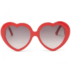 Balenciaga - Susi Heart Sunglasses - Red - Sunglasses - Balenciaga Eyewear - Avvenice