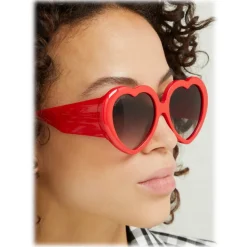 Balenciaga - Susi Heart Sunglasses - Red - Sunglasses - Balenciaga Eyewear - Avvenice