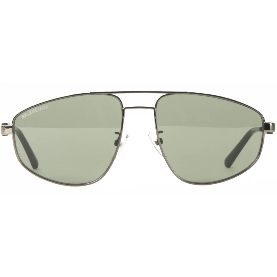 Balenciaga - Tag Pilot Sunglasses - Khaki - Sunglasses - Balenciaga Eyewear - Avvenice