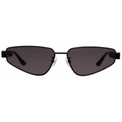 Balenciaga - Typo Rectangle Sunglasses - Black - Sunglasses - Balenciaga Eyewear - Avvenice