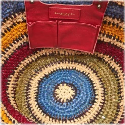 Balenciaga Vintage - Classic Panier Basket Bag - Brown Beige - Leather and Straw Handbag - Luxury High Quality - Avvenice