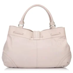 Balenciaga Vintage - Drawstring Leather Handbag Bag - Pink - Leather Handbag - Luxury High Quality - Avvenice