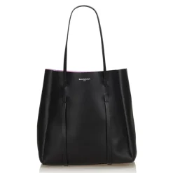 Balenciaga Vintage - Everyday Tote Bag - Black - Leather Handbag - Luxury High Quality - Avvenice