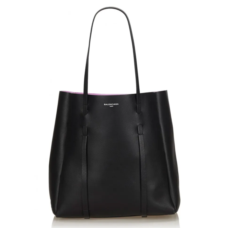 Balenciaga Vintage - Everyday Tote Bag - Black - Leather Handbag - Luxury High Quality - Avvenice