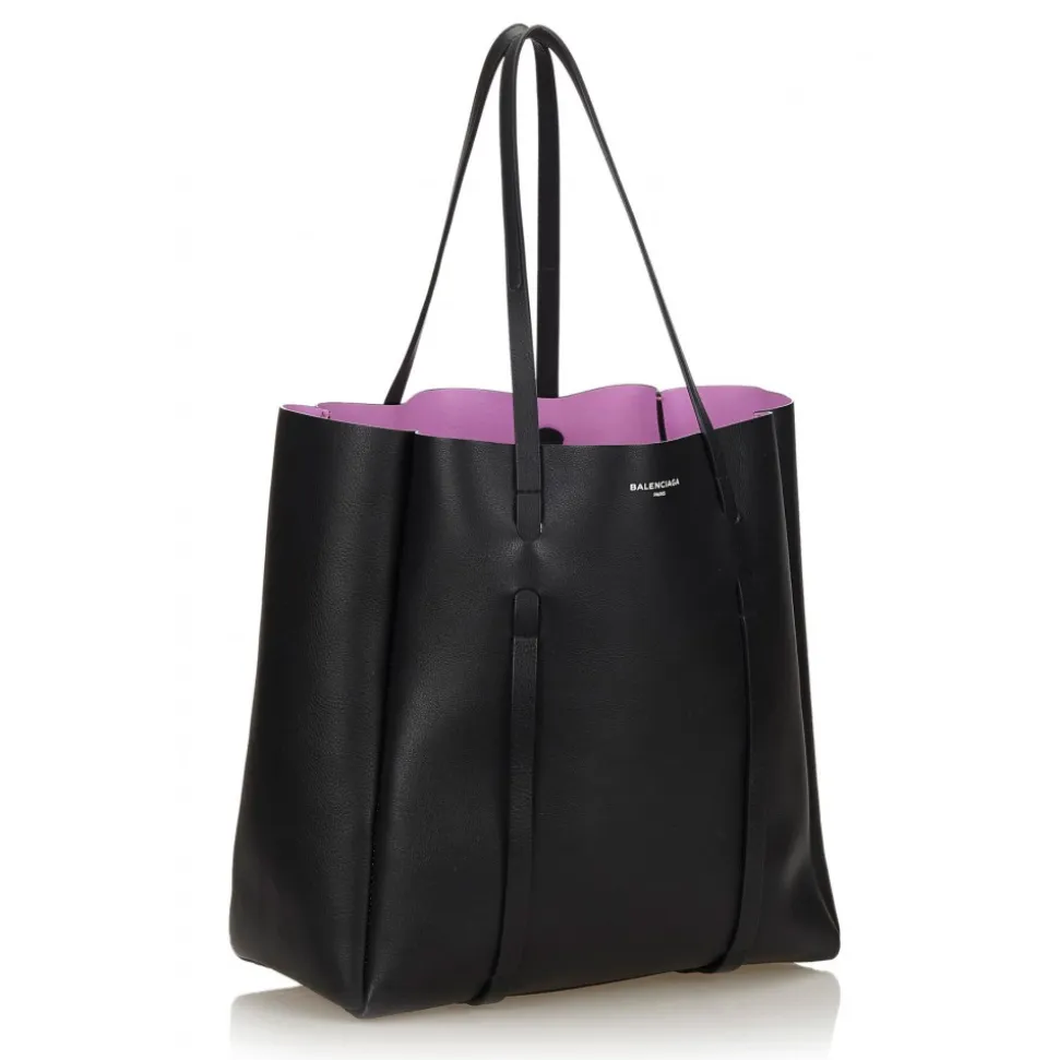 Balenciaga Vintage - Everyday Tote Bag - Black - Leather Handbag - Luxury High Quality - Avvenice
