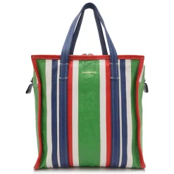 Balenciaga Vintage - Lambskin Bazar Shopper S Bag - Green - Lambskin Leather Bag - Luxury High Quality - Avvenice