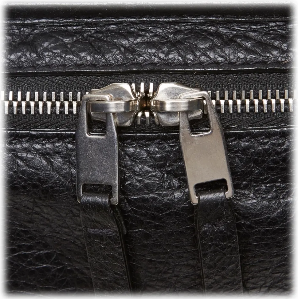 Balenciaga Vintage - Lambskin Neolife Belt Bag - Black - Lambskin Leather Belt Bag - Luxury High Quality - Avvenice