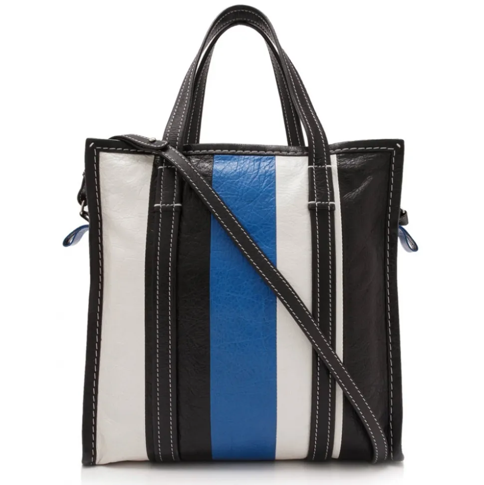 Balenciaga Vintage - Lambskin Bazar Shopper S Bag - Black - Lambskin Leather Bag - Luxury High Quality - Avvenice