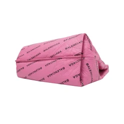 Balenciaga Vintage - Lambskin Supermarket Shopper M Bag - Pink - Lambskin Leather Bag - Luxury High Quality - Avvenice