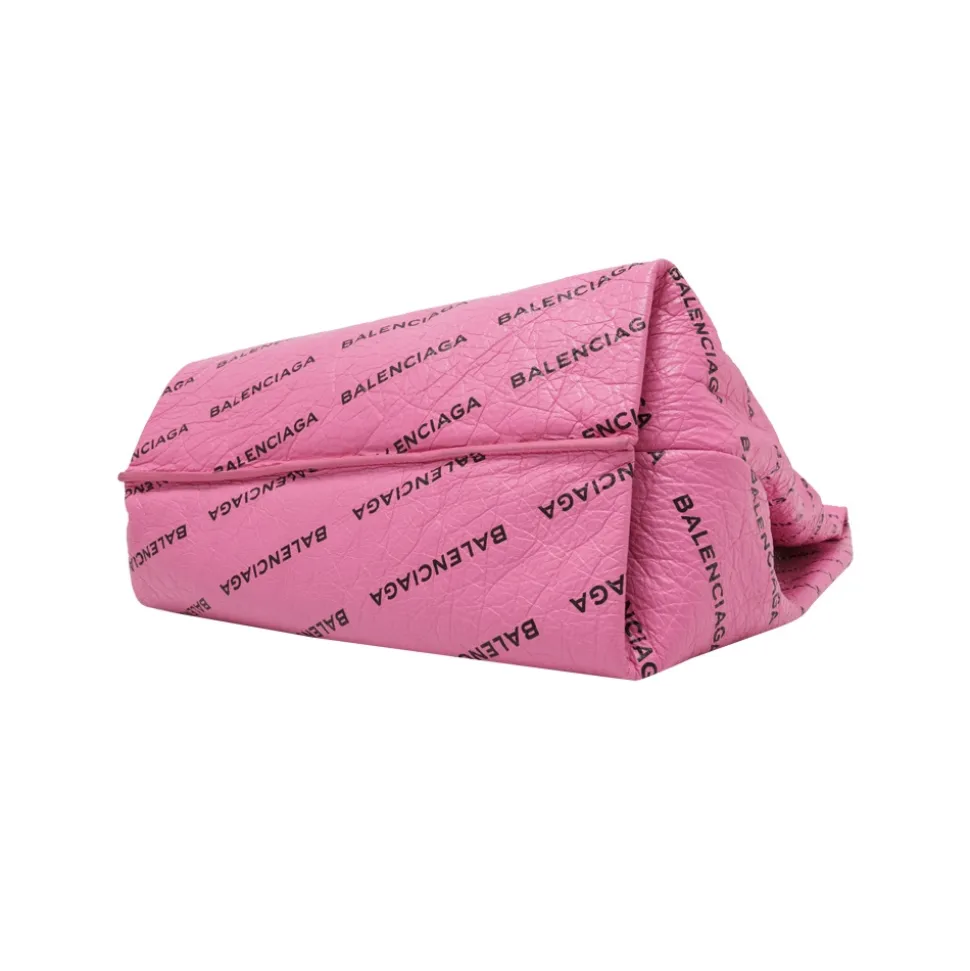 Balenciaga Vintage - Lambskin Supermarket Shopper M Bag - Pink - Lambskin Leather Bag - Luxury High Quality - Avvenice