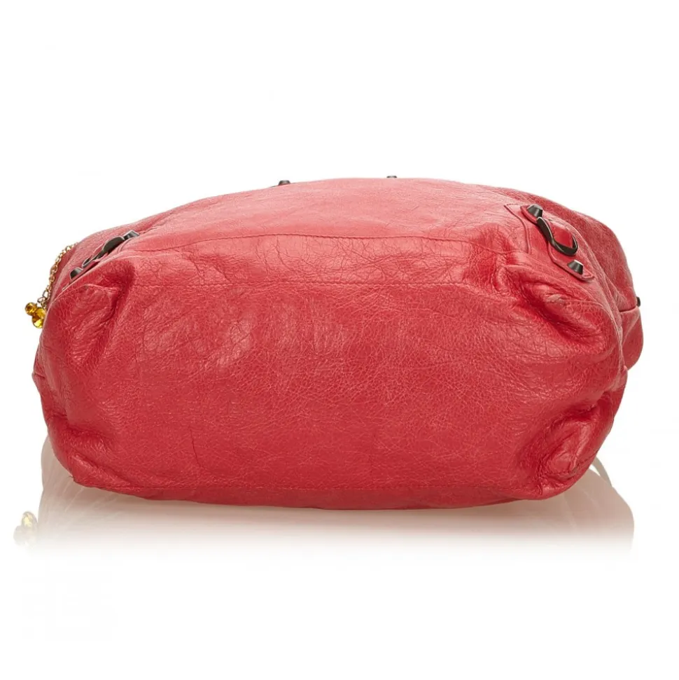 Balenciaga Vintage - Leather Motocross Classic Day Bag - Pink - Leather Handbag - Luxury High Quality - Avvenice