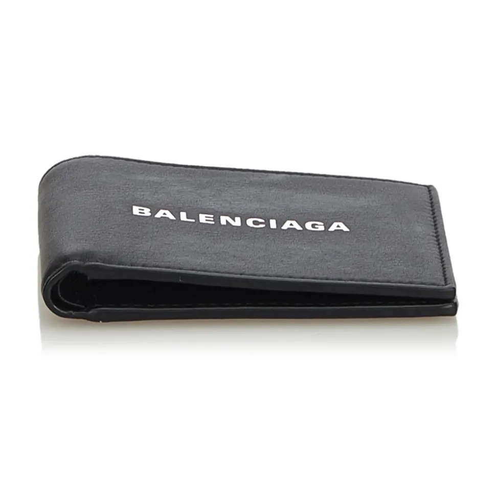 Balenciaga Vintage - Leather Everyday Square Wallet - Black - Leather Wallet - Luxury High Quality - Avvenice