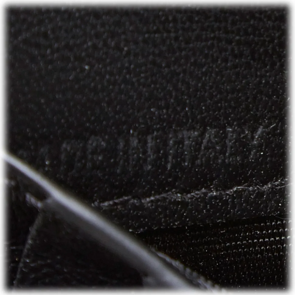 Balenciaga Vintage - Leather Everyday Square Wallet - Black - Leather Wallet - Luxury High Quality - Avvenice