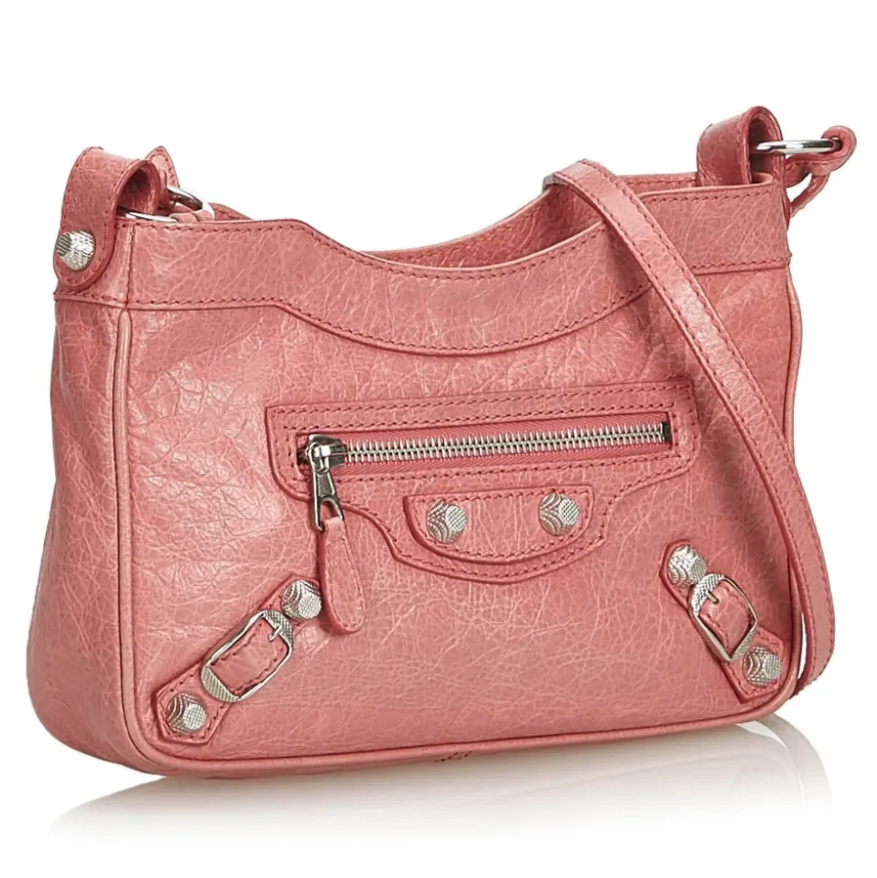 Balenciaga Vintage - Motocross Giant 12 Hip Bag - Pink - Leather Handbag - Luxury High Quality - Avvenice